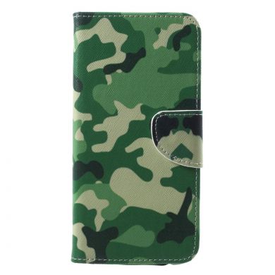 Чохол-книжка Deexe Color Wallet для Samsung Galaxy A6+ 2018 (A605), Camouflage