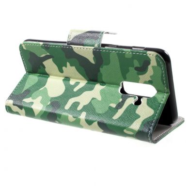 Чохол-книжка Deexe Color Wallet для Samsung Galaxy A6+ 2018 (A605), Camouflage
