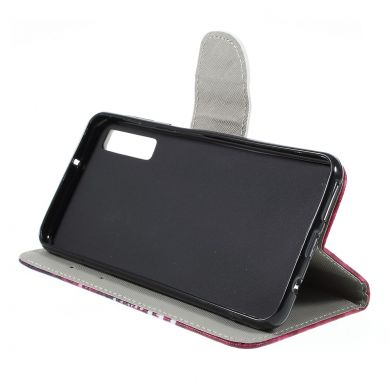 Чехол-книжка Deexe Color Wallet для Samsung Galaxy A7 2018 (A750) - Keep Calm and Sparkle