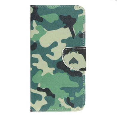 Чохол-книжка Deexe Color Wallet для Samsung Galaxy A70 (A705) - Camouflage Pattern