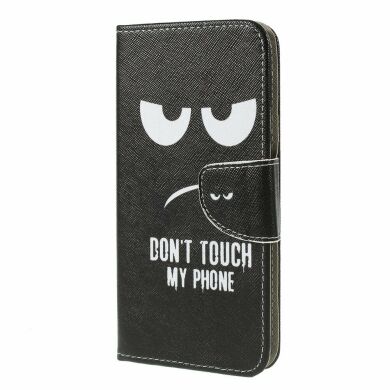 Чохол-книжка Deexe Color Wallet для Samsung Galaxy M10 (M105) - Do Not Touch My Phone