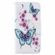 Чехол-книжка Deexe Color Wallet для Samsung Galaxy M20 (M205) - Butterfly and Flower. Фото 2 из 9