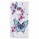 Чехол-книжка Deexe Color Wallet для Samsung Galaxy M20 (M205) - Butterfly and Flower. Фото 3 из 9