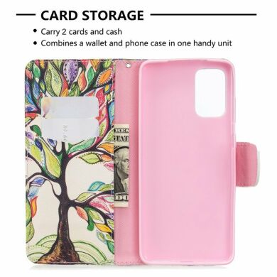 Чохол-книжка Deexe Color Wallet для Samsung Galaxy S20 Plus (G985) - Life Tree