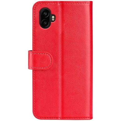 Чехол-книжка Deexe Wallet Style для Samsung Galaxy Xcover 7 (G556) - Red