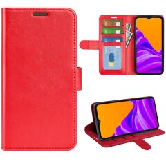 Чехол-книжка Deexe Wallet Style для Samsung Galaxy Xcover 7 (G556) - Red