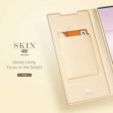 Чехол-книжка DUX DUCIS Skin Pro для Samsung Galaxy Note 20 Ultra (N985) - Gold