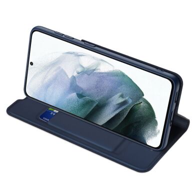 Чехол-книжка DUX DUCIS Skin Pro для Samsung Galaxy S21 FE (G990) - Navy Blue