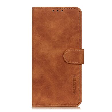 Чехол-книжка KHAZNEH Retro Wallet для Samsung Galaxy A27 (A276) - Brown