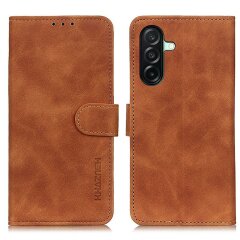 Чехол-книжка KHAZNEH Retro Wallet для Samsung Galaxy A27 (A276) - Brown