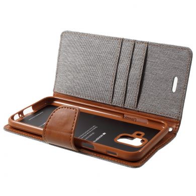 Чохол-книжка MERCURY Canvas Diary для Samsung Galaxy A6 2018 (A600), Grey