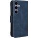 Чехол-книжка с кармашками Deexe Wallet Stand для Samsung Galaxy S26 FE - Blue. Фото 7 из 15