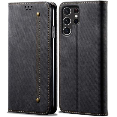 Чохол-книжка UniCase Jeans Wallet для Samsung Galaxy S25 Ultra (S938) - Black