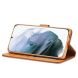 Чехол LC.IMEEKE Wallet Case для Samsung Galaxy S21 FE (G990) - Brown. Фото 4 из 10