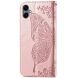 Чехол UniCase Butterfly Pattern для Samsung Galaxy A06 (A065) - Rose Gold. Фото 6 из 9