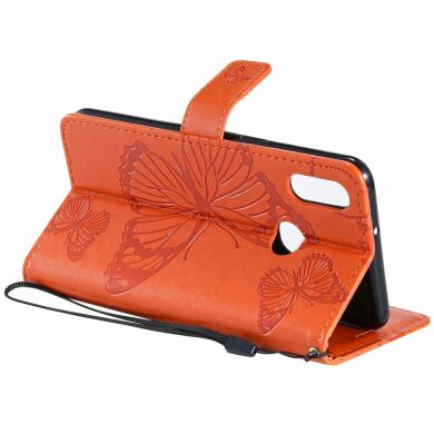 Чехол UniCase Butterfly Pattern для Samsung Galaxy A10s (A107) - Orange