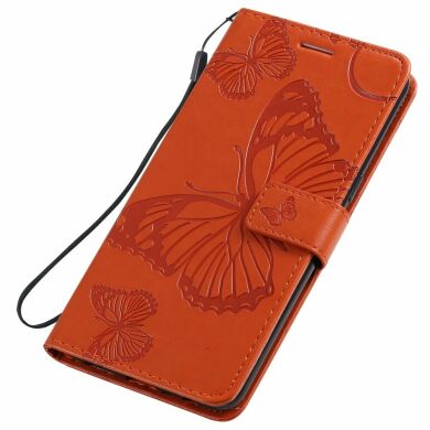 Чехол UniCase Butterfly Pattern для Samsung Galaxy A10s (A107) - Orange
