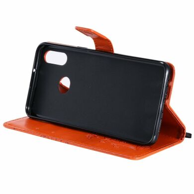 Чехол UniCase Butterfly Pattern для Samsung Galaxy A10s (A107) - Orange