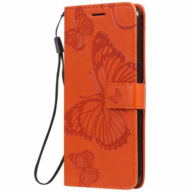 Чехол UniCase Butterfly Pattern для Samsung Galaxy A10s (A107) - Orange