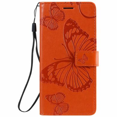 Чехол UniCase Butterfly Pattern для Samsung Galaxy A10s (A107) - Orange