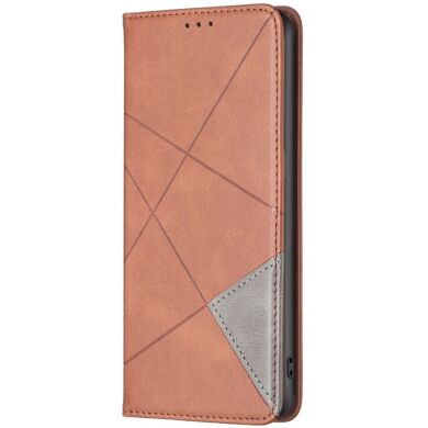 Чехол UniCase Geometric Pattern для Samsung Galaxy A05s (A057) - Brown