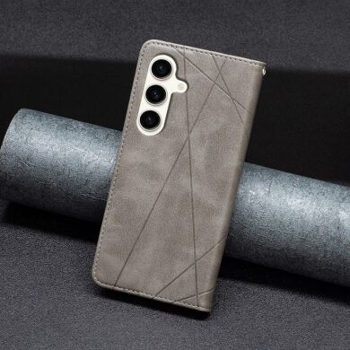 Чохол UniCase Geometric Pattern для Samsung Galaxy S24 FE (S721) - Grey