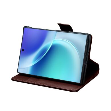 Шкіряний чохол QIALINO Classic Case (FF) для Samsung Galaxy Fold 8 - Dark Brown