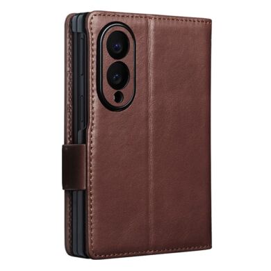 Шкіряний чохол QIALINO Classic Case (FF) для Samsung Galaxy Fold 8 - Dark Brown
