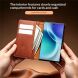 Шкіряний чохол QIALINO Classic Case (FF) для Samsung Galaxy Fold 8 - Light Brown