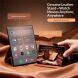 Шкіряний чохол QIALINO Classic Case (FF) для Samsung Galaxy Fold 8 - Light Brown