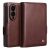 Шкіряний чохол QIALINO Classic Case (FF) для Samsung Galaxy Fold 8 - Dark Brown