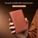 Шкіряний чохол QIALINO Classic Case (FF) для Samsung Galaxy Fold 8 - Light Brown