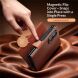 Шкіряний чохол QIALINO Classic Case (FF) для Samsung Galaxy Fold 8 - Light Brown