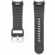 Оригинальный ремешок Sport Band (S/M) для Samsung Galaxy Watch 4 / 4 Classic / 5 / 5 Pro / 6 / 6 Classic / 7 / FE (ET-SFR30SBEGEU) Техническая упаковка - Dark Gray. Фото 2 из 3