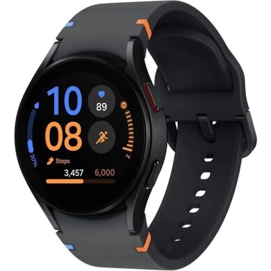 Оригинальный ремешок Sport Band (S/M) для Samsung Galaxy Watch 4 / 4 Classic / 5 / 5 Pro / 6 / 6 Classic / 7 / FE (ET-SFR30SBEGEU) Техническая упаковка - Dark Gray
