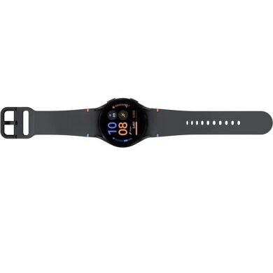 Оригинальный ремешок Sport Band (S/M) для Samsung Galaxy Watch 4 / 4 Classic / 5 / 5 Pro / 6 / 6 Classic / 7 / FE (ET-SFR30SBEGEU) Техническая упаковка - Dark Gray