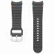 Оригинальный ремешок Sport Band (S/M) для Samsung Galaxy Watch 4 / 4 Classic / 5 / 5 Pro / 6 / 6 Classic / 7 / FE (ET-SFR30SBEGEU) Техническая упаковка - Dark Gray. Фото 3 из 3
