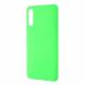 Пластиковий чохол Deexe Hard Shell для Samsung Galaxy A70 (A705) - Green