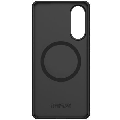 Пластиковый чехол NILLKIN Frosted Shield Pro Magnetic для Samsung Galaxy S25 Edge (S937) - Black