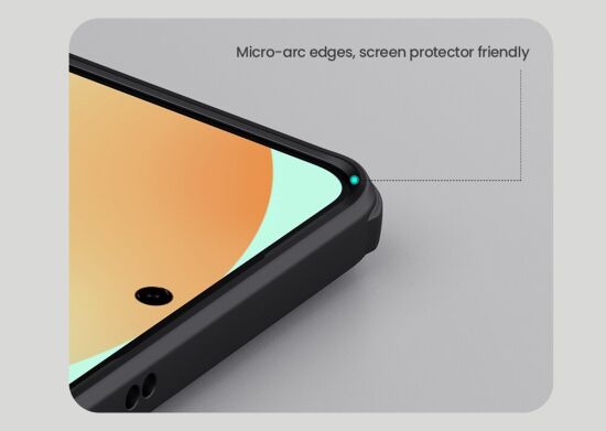 Пластиковый чехол NILLKIN Frosted Shield Pro Magnetic для Samsung Galaxy S25 Edge (S937) - Black