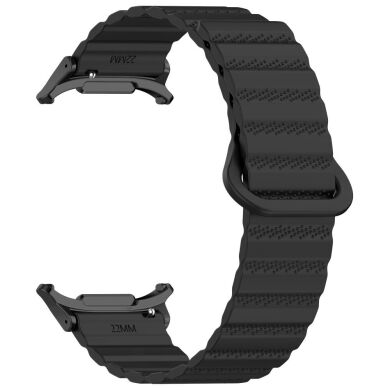 Ремінець Deexe Magnetic Strap для Samsung Galaxy Watch Ultra (47mm) - Black