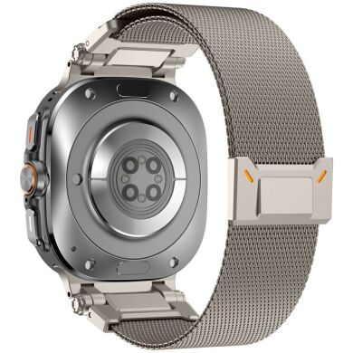 Ремінець Deexe Milanese Design для Samsung Galaxy Watch Ultra (47mm) - Titanium