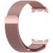 Ремешок Deexe Milanese Stainless Steel для Samsung Galaxy Watch 8 (40/44mm) / 8 Classic - Rose Pink. Фото 2 из 5