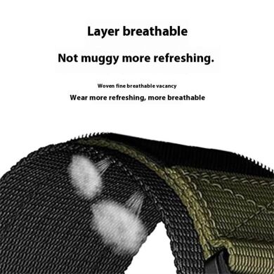 Ремешок Deexe Nylon Magic Tape для часов с шириной крепления 22мм - Army Green