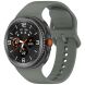 Ремешок Deexe Silicone Band для Samsung Galaxy Watch 8 (40/44mm) / 8 Classic - Army Green. Фото 2 из 7