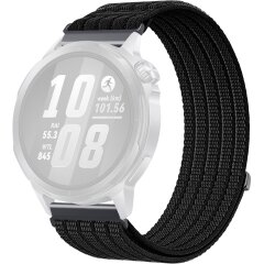 Ремінець Deexe Soft Weave для для годинників з шириною кріплення 22мм - Black