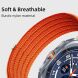 Ремешок Deexe Soft Weave для Samsung Galaxy Watch Ultra (47mm) / Ultra (2025) - Orange. Фото 4 из 5