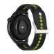 Ремешок Deexe Sport Style для часов с шириной крепления 22 мм - Black / Lime. Фото 1 из 11