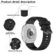 Ремешок KALEBOL Tire Pattern для Samsung Galaxy Watch 8 (40/44mm) / 8 Classic - Wine Red. Фото 3 из 5