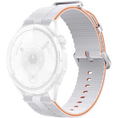 Ремешок Reframe Sport Linear для часов с шириной крепления 20 мм - White / Orange